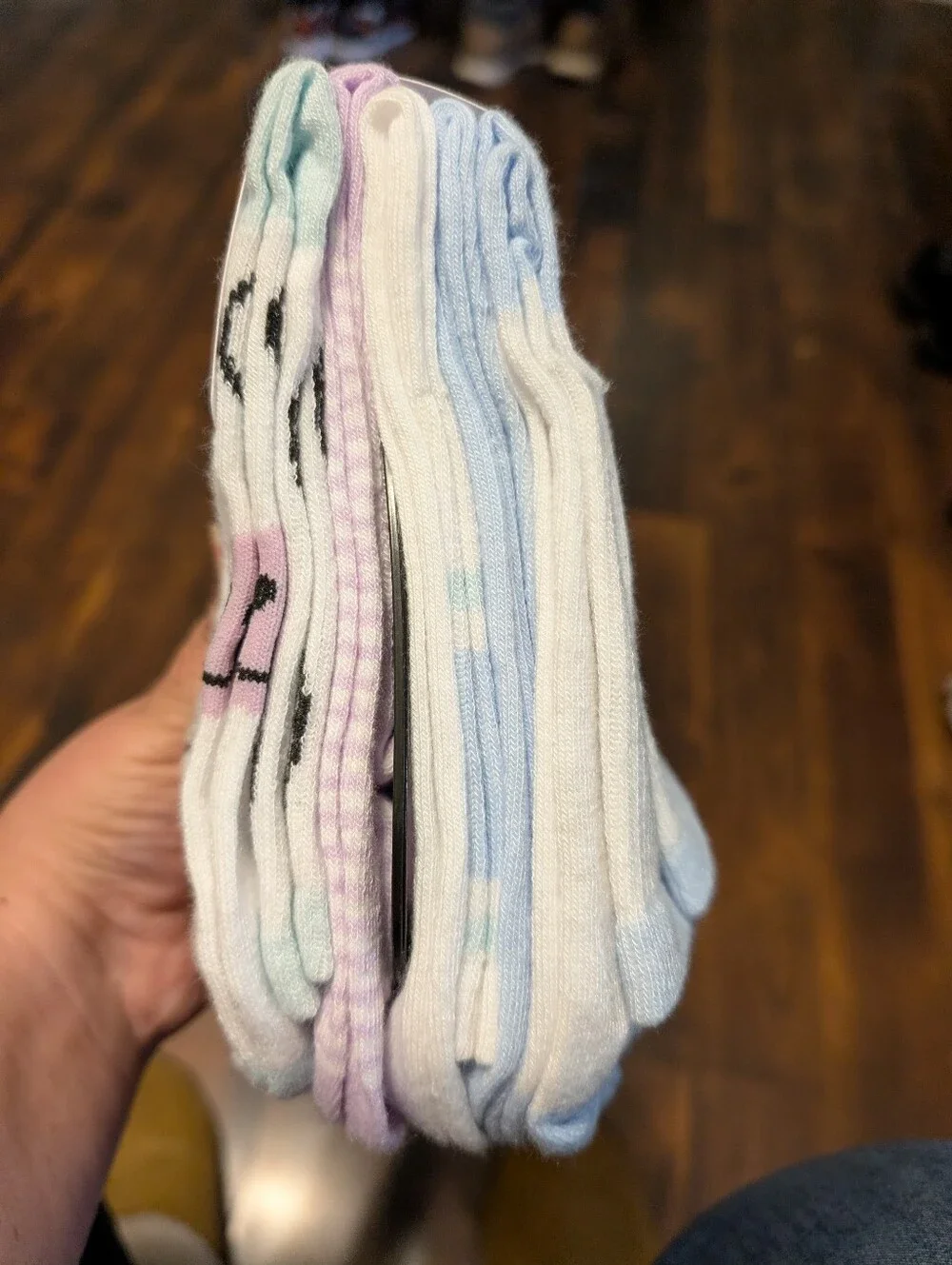 10 Pk Mid Crew Socks